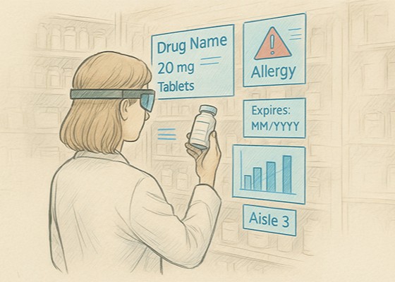 SafePhARm: Safe and Efficient Pharmacy Practice Through Augmented Reality